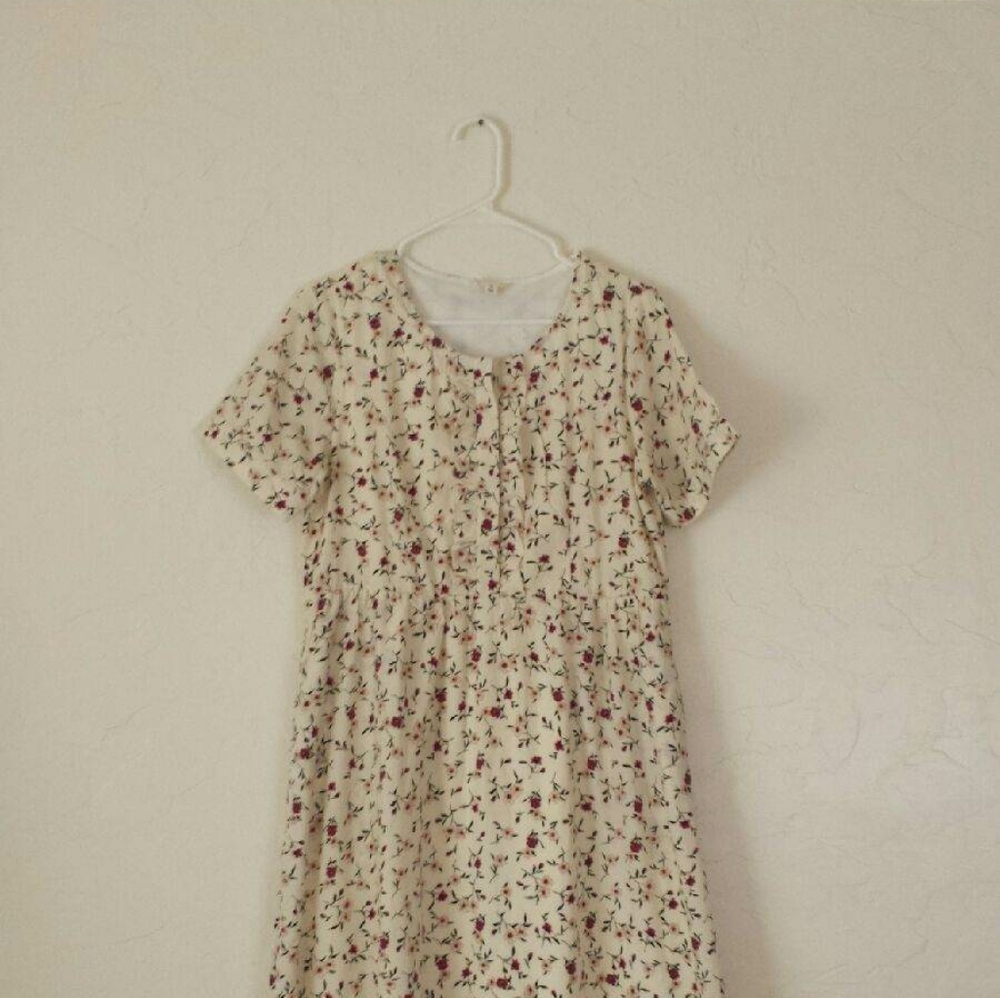 Floral maxi dress from Roolee!